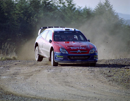 Rally car